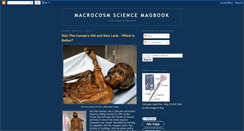 Desktop Screenshot of macrocosm-magbook.blogspot.com