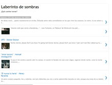 Tablet Screenshot of laberintodesombras-albe.blogspot.com