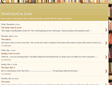 Tablet Screenshot of destroyed-in-love.blogspot.com