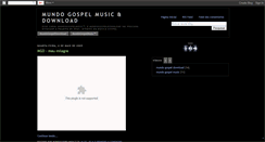 Desktop Screenshot of mundogospelmusictm.blogspot.com