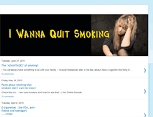 Tablet Screenshot of i-wanna-quit-smoking.blogspot.com