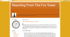 Desktop Screenshot of foxtower-reporter.blogspot.com