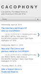 Mobile Screenshot of cacophonynz.blogspot.com