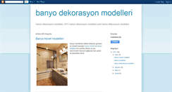 Desktop Screenshot of banyo-dekorasyon1.blogspot.com