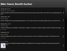 Tablet Screenshot of mikeowensauction.blogspot.com