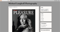 Desktop Screenshot of michaellanghoffphotography.blogspot.com