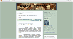 Desktop Screenshot of isentoetributado.blogspot.com