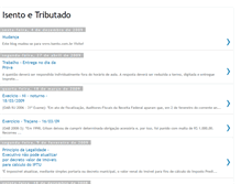 Tablet Screenshot of isentoetributado.blogspot.com