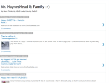 Tablet Screenshot of mrhayneshead.blogspot.com