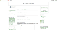 Desktop Screenshot of foundationsofgreensboro.blogspot.com