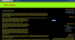 Desktop Screenshot of chrischasexperiment.blogspot.com