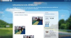 Desktop Screenshot of organizacionserrano.blogspot.com