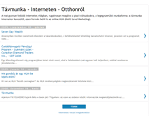Tablet Screenshot of internetes-tavmunka.blogspot.com