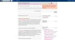 Desktop Screenshot of chanelhandbags2010.blogspot.com