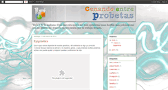 Desktop Screenshot of cenandoentreprobetas.blogspot.com