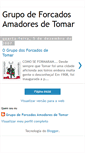 Mobile Screenshot of forcadosamadoresdetomar.blogspot.com