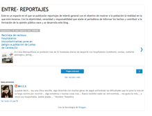 Tablet Screenshot of entre-reportajes.blogspot.com