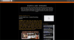 Desktop Screenshot of hanyaakusorang.blogspot.com