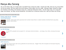 Tablet Screenshot of hanyaakusorang.blogspot.com