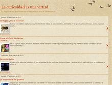 Tablet Screenshot of lacuriosidadesunavirtud.blogspot.com