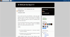 Desktop Screenshot of elrincondebeats.blogspot.com