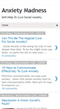 Mobile Screenshot of anxietymadness.blogspot.com