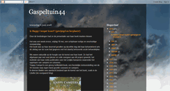 Desktop Screenshot of gaspeltuin44.blogspot.com