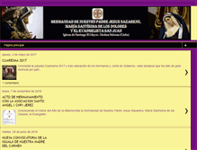 Tablet Screenshot of nazarenomedinasidonia.blogspot.com