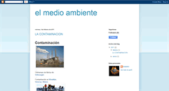 Desktop Screenshot of medioambiente-evandro.blogspot.com