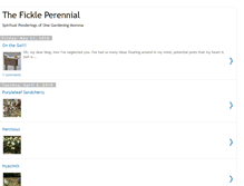 Tablet Screenshot of fickleperennial.blogspot.com