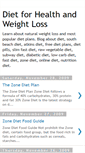 Mobile Screenshot of diet-health-weight-loss.blogspot.com