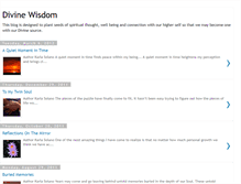Tablet Screenshot of ksolano-divinewisdom.blogspot.com