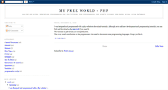 Desktop Screenshot of mfw-php.blogspot.com