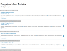 Tablet Screenshot of pengajianterbuka.blogspot.com