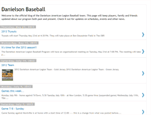 Tablet Screenshot of danielsonball.blogspot.com