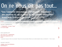 Tablet Screenshot of eveil-de-la-terre.blogspot.com