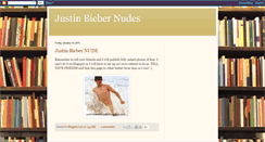 Desktop Screenshot of justinbiebernude.blogspot.com