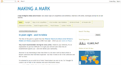 Desktop Screenshot of makingamark.blogspot.com