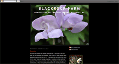 Desktop Screenshot of blackrockfarm.blogspot.com