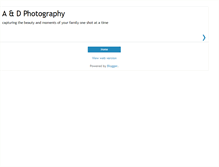 Tablet Screenshot of andphotography.blogspot.com