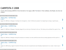 Tablet Screenshot of carifesta08.blogspot.com
