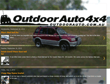 Tablet Screenshot of outdoorauto.blogspot.com