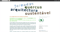 Desktop Screenshot of jornadasquercus.blogspot.com