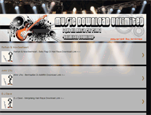 Tablet Screenshot of mp3downloadunlimited.blogspot.com