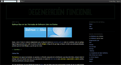 Desktop Screenshot of degeneracionfuncional.blogspot.com