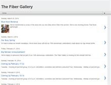 Tablet Screenshot of fibergallery.blogspot.com