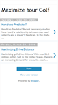 Mobile Screenshot of golfbiomechanics.blogspot.com