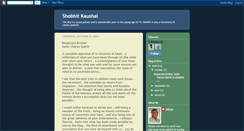 Desktop Screenshot of abhayashobhitkaushal.blogspot.com
