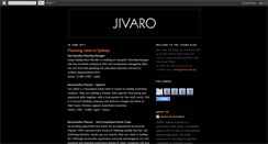 Desktop Screenshot of jivaro-blog.blogspot.com