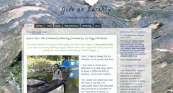 Desktop Screenshot of giveanearthly.blogspot.com